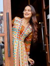 Cream Colour Rayon Print Gown Collection Suppliers In India Aaradhna 2032